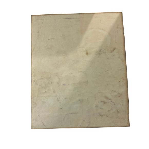 Vtg Signed Boden Water Color on Paper Still Life Books Fruit Vase Jug 11x9.5” EC - Picture 7 of 10